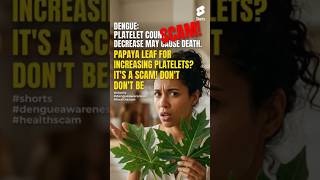 scam dengue , platelet count scam #biology#facts#shortsfeed#shorts#healthfacts