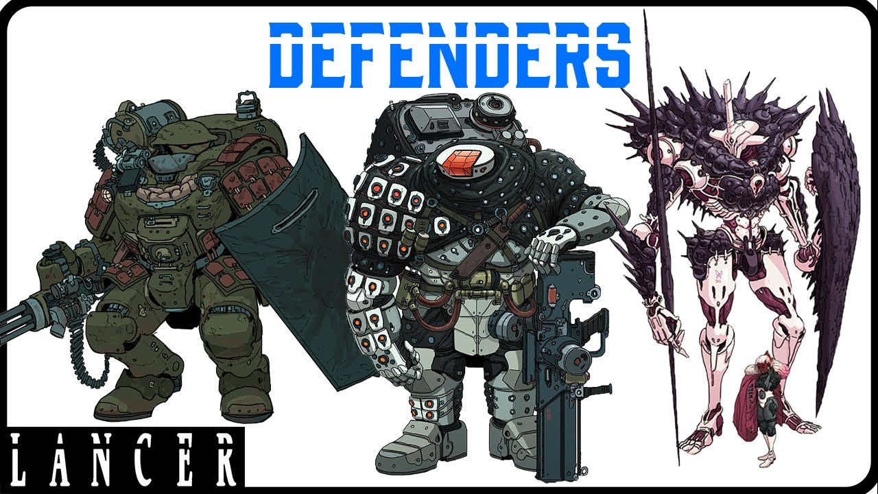 How to Play a Defender in Lancer Rpg YouTube