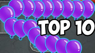 Top 10 BEST Rushes in Battles 2!!