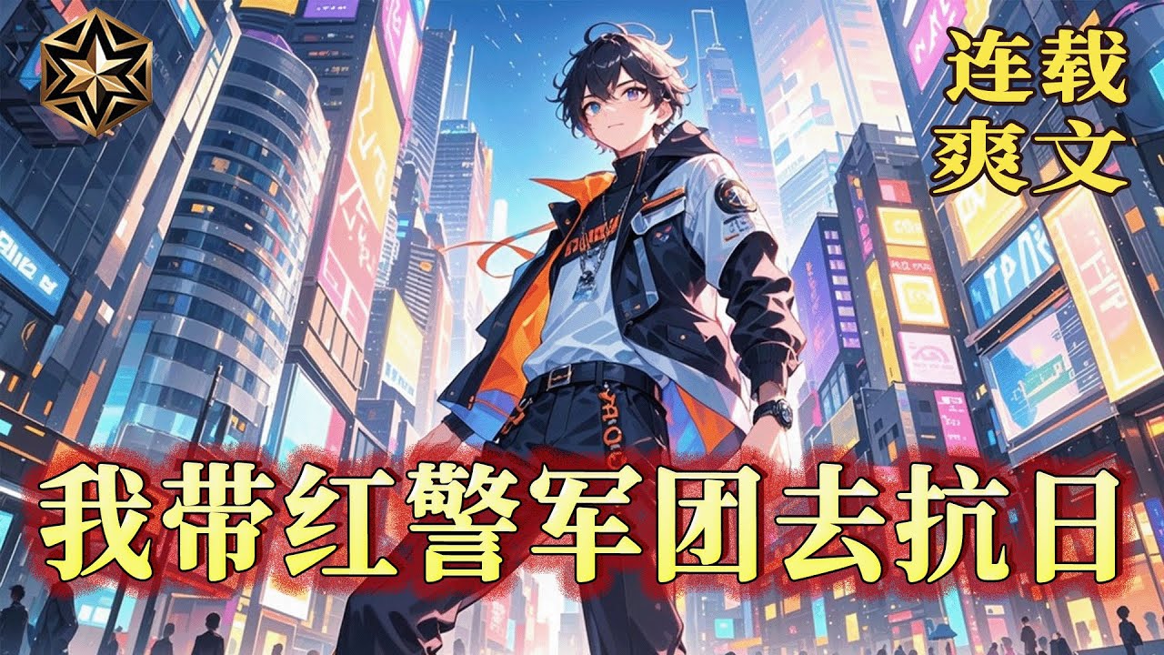最新《我带红警军团去抗日》现代获得红警基地车，即将征服袋鼠时，竟被超时空传送至1937金陵城外！他蛰伏伪装，疯狂爆兵！待钢铁洪流卸下伪装，便是倭寇噩梦开始！用磁能粉碎野心，用炮火审判罪行！