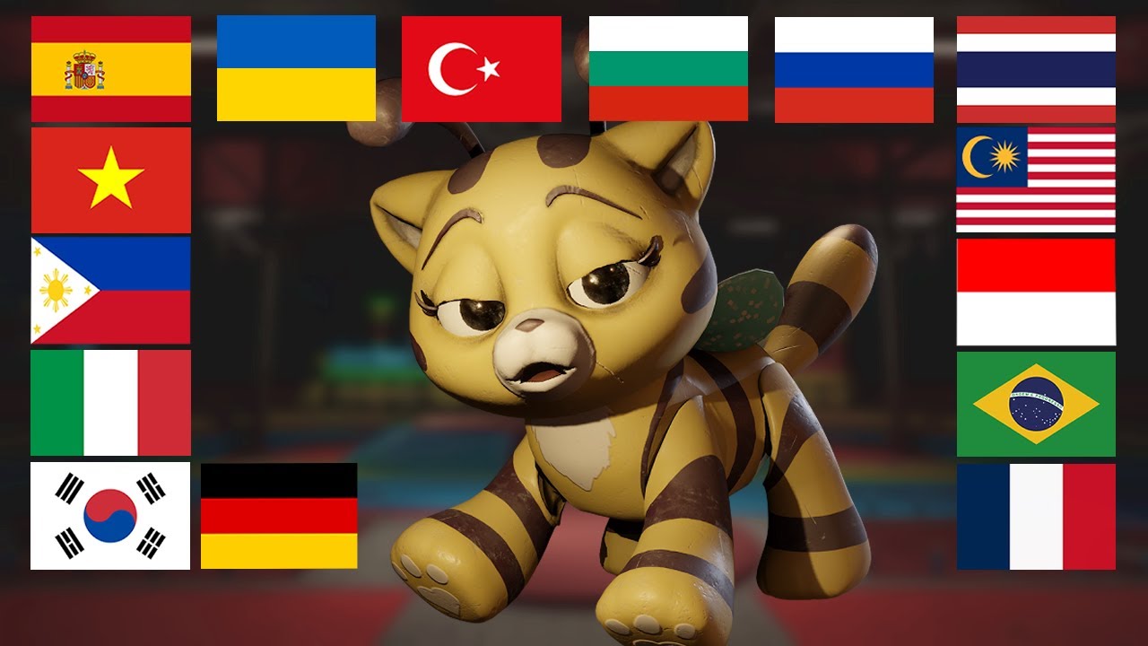 Cat Bee in different languages meme - YouTube