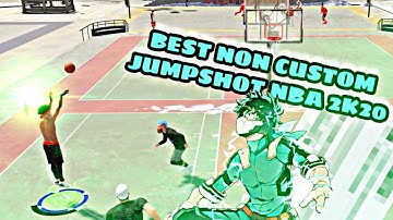 BEST NON CUSTOM JUMPSHOT NBA2K20 😱😱😱