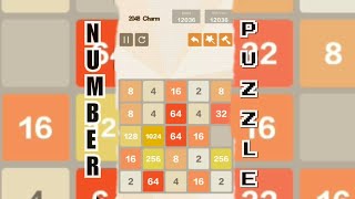2048 Charm Number Puzzle Tricks How to Play screenshot 2