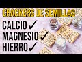 Crackers de SEMILLAS 🥯 [El snack + Rico en MAGNESIO, HIERRO y CALCIO] 🤤 *Apto para celíacos* ✅