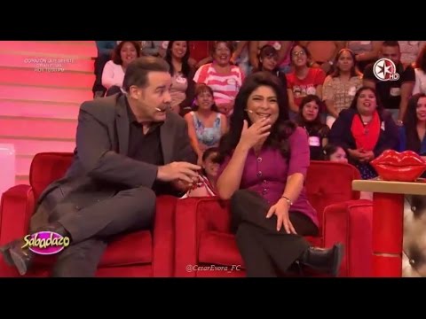 Cesar Evora - Victoria Ruffo y elenco de Las Amazonas en Sabadazo