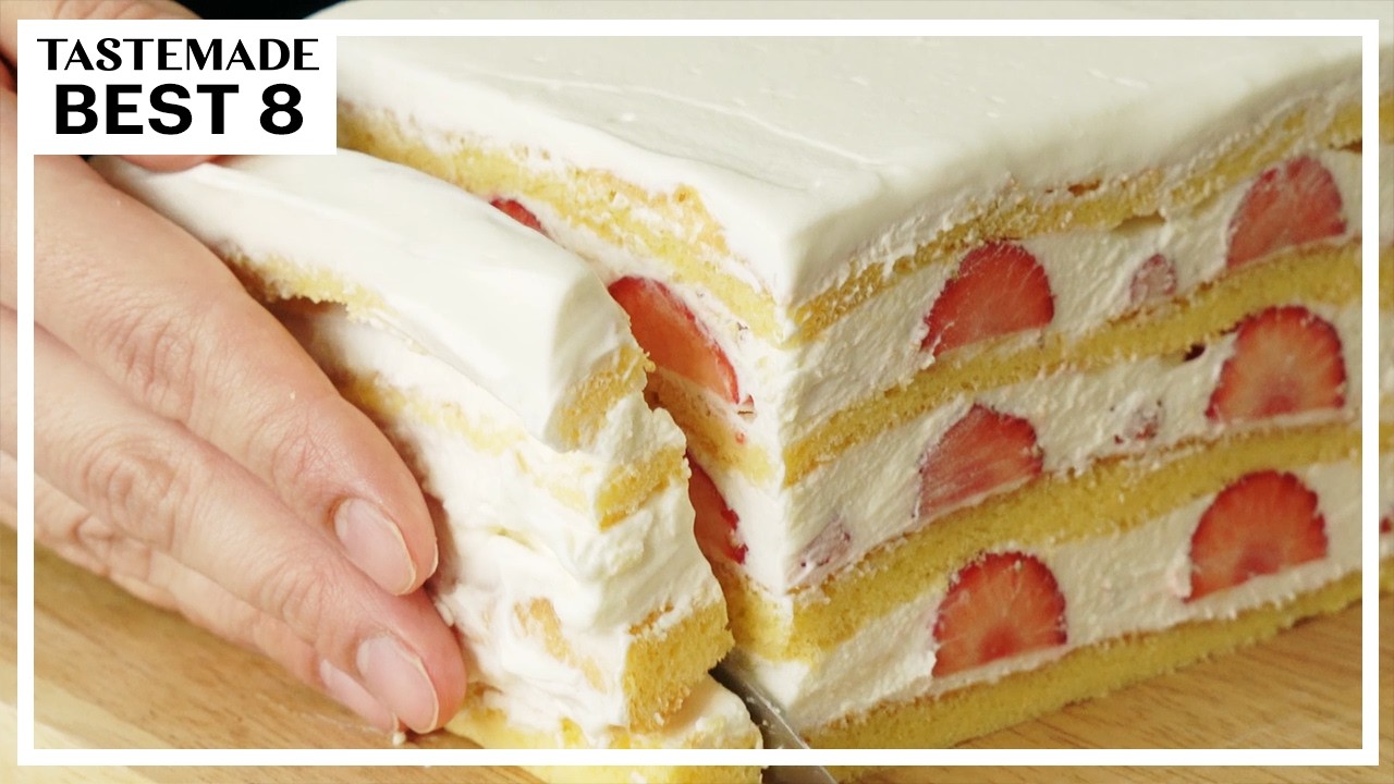 【4/22はショートケーキの日】 生クリームをたっぷり使ったケーキレシピ BEST8