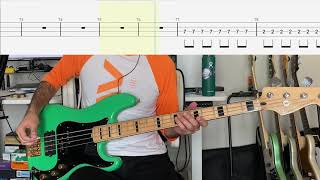 Blink-182 - Feeling This Bass Cover (With Tab)