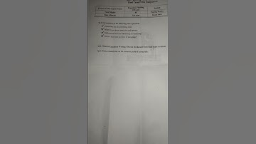 ADP 2nd semester # past paper # Expository writing # iub Bahawalpur # compulsory subject