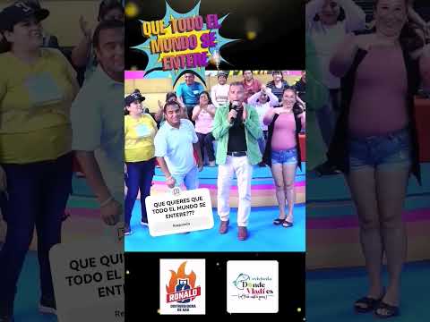 QUE QUIERES QUE TODO EL MUNDO SE ENTERE? SECUENCIA EXCLUSIVA DEL PROGRAMA, micrófono abierto para ti