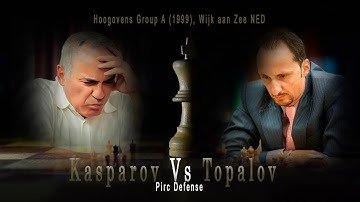 The Greatest Chess Game Of All Time Explained - Kasparov vs. Topalov, 1999. Hoogovens Group A, NED.