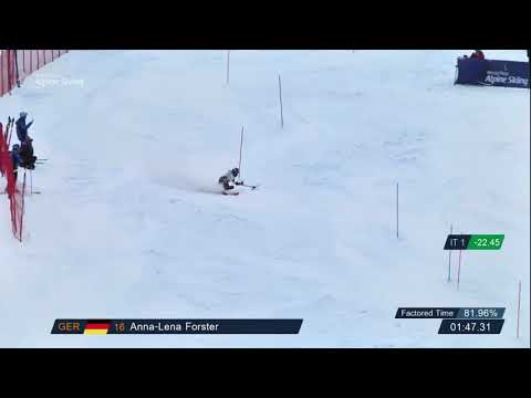 Anna-Lena Forster | Super Combined Slalom | 2019 WPAS Championships