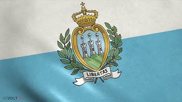 San Marino Animated Flag - Free 720p Stock Footage or purchase 4k
