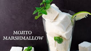 古巴經典調酒～ 莫希托調酒棉花糖 Mojito Marshmallow｜ASMR