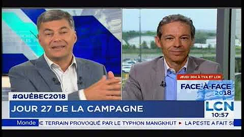 Mario Dumont entrevue avec Adrien Pouliot, le 18 s...