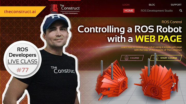 ROS Developers LIVE Class #77: Controlling a ROS Robot with a Web Page - DayDayNews