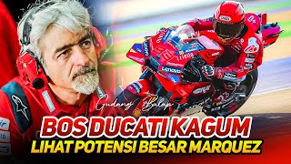 DIBONGKAR BOS DUCATIPOTENSI BESAR MARCMARQUEZ JUARA DENGAN DESMOSEDICI BARU~SAH JADI TANDEM BAGNAIA