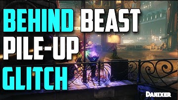 Black Ops 3 Zombie BEHIND BEAST Pile-Up GLITCH! COD BO3 Shadows of Evil | SOLO