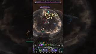 Diablo 4 - Necromancer - Spiritcaller of Flames boss fight at Garan Hold