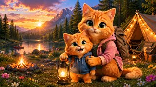 Cute Mother Cat & Kitten's Amazing Farm Adventure | Heartwarming Animal Story in 3D Animation 🐱🌾
