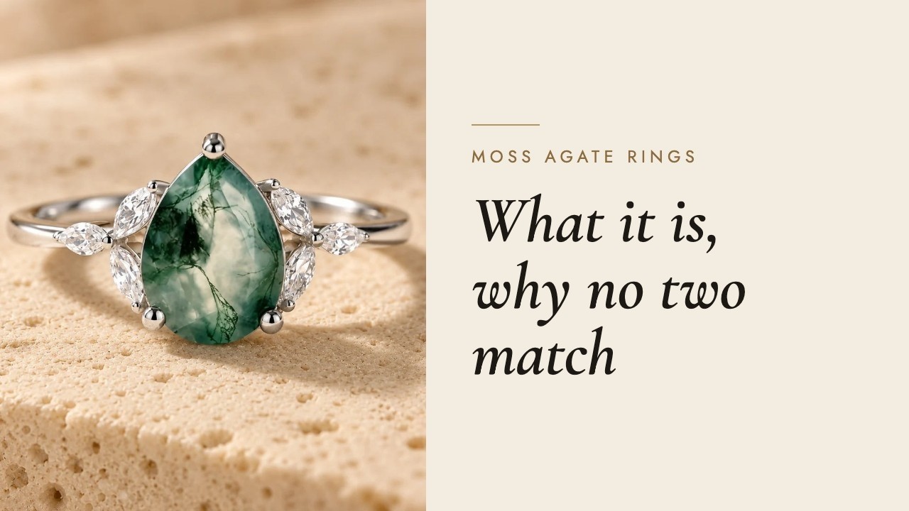 What Is Moss Agate? Why No Two Moss Agate Rings Match
