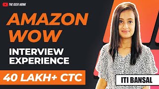 What is Amazon Wow ? 🤔 |  @amazon  Wow Complete Interview Experience  🔥