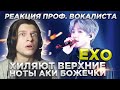 EXO Best Live Vocals 2020 | Реакция проф. вокалиста на Живой вокал EXO | Exo reaction.