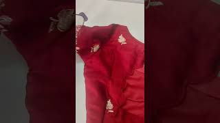 new trending blouse neck design