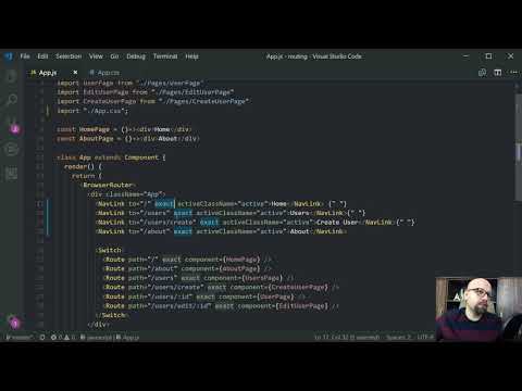 047 - ReactJS بالعربية - React Router - NavLink