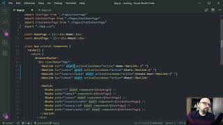 047 - ReactJS بالعربية - React Router - NavLink