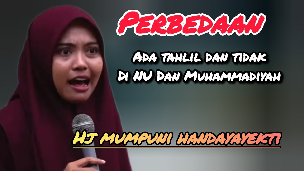 Perbedaan tahlil di NU dan Muhammadiyah versi Hj. Mumpuni Hdayayekti#mumpuniterbaru2026