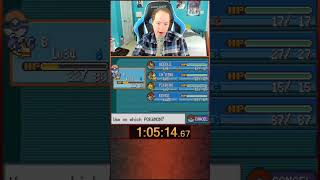 Pokemon FireRed Elite 4 Round 2 World Record Speedrun Commentary! Part 35 #pokemon
