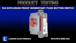 10A Explosion Proof Momentary Push Button Switch - C1D1/C2D1 - (2) Contact Blocks