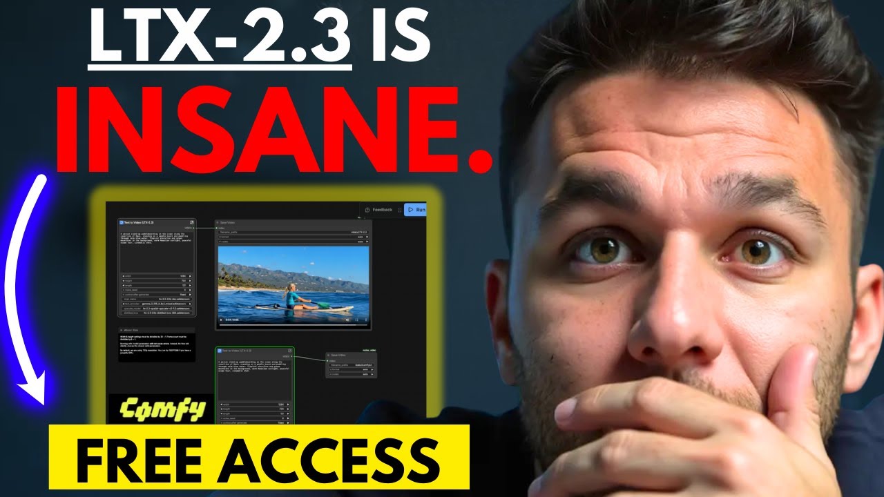 AI Video Tool LTX 2.3 Is INSANE — How To Use It for Free ( + the Untapped Money Play)