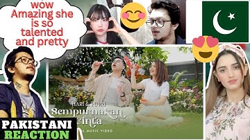 Hari & Putri - Sempurnakan Cinta | Official Music Video | Pakistani Reaction
