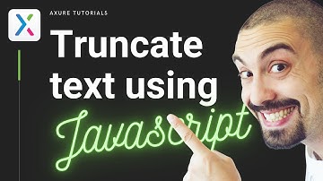 Truncate text in Axure RP using javascript functions