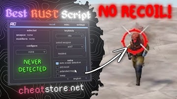 RC Recoil Script Showcase: Best No Recoil Script for Rust