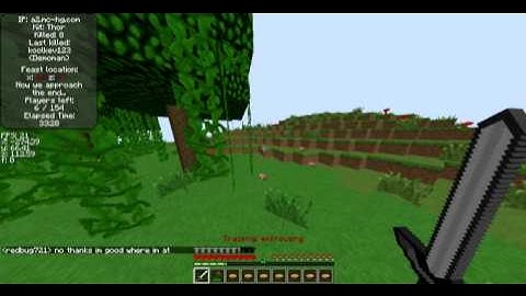 [McPvP] Hungergames: Most intense feast ever