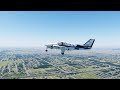 Beachcraft Baron Take off and Landing in X-Plane 12 Flight Simulator | SSV Aircrafts