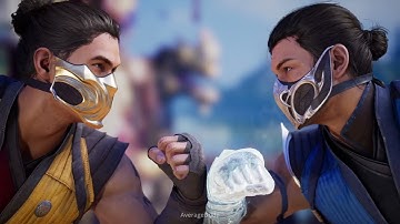 Mortal Kombat 1 All Scorpion vs Sub-Zero Intro Dialogues
