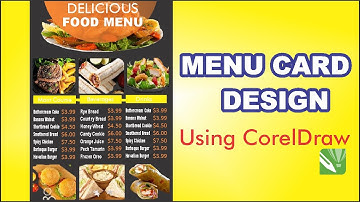 Restaurant fast food menu design [Corel Draw] - full Tutorial 2023 | CDR FREE DOWNLOAD @artsdesign786