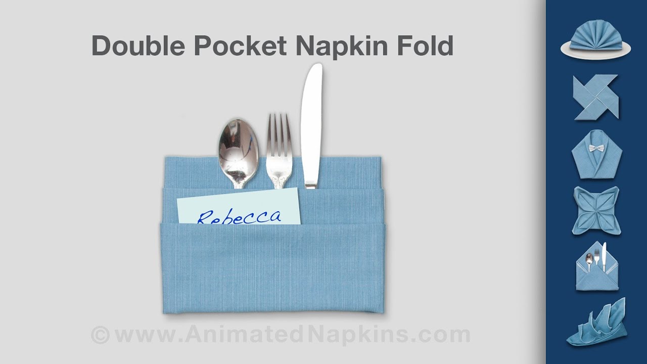 Napkin Folding Ideas for Every Holiday & Special Occasion