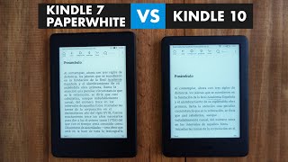 Kindle 2019 vs Kindle Paperwhite en Español 