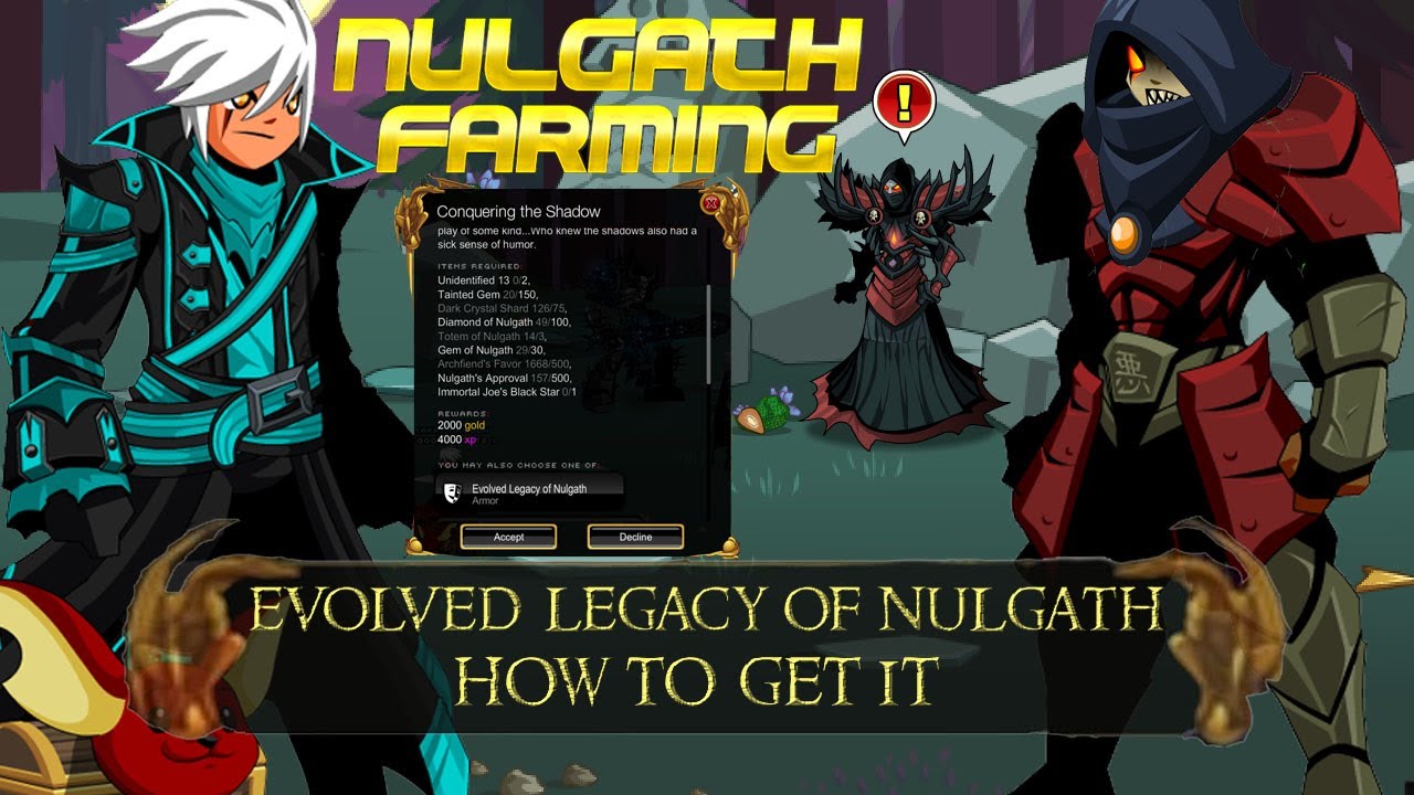 AQWorlds Bots e Cheats: Nulgath