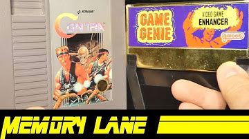 Contra + Game Genie Hacks (Memory Lane)