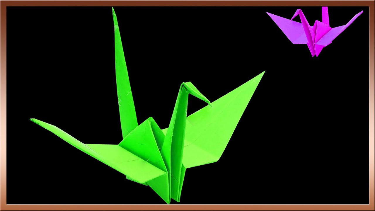 How to make an origami paper bird Origami / Paper Folding Craft, DIY