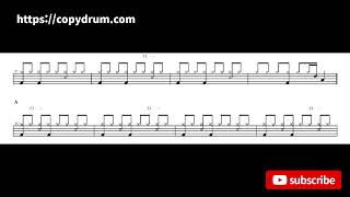 Download Lagu carrie underwood - Don`t Forget To Remember Me | Drum Score, Drum Sheet Music MP3