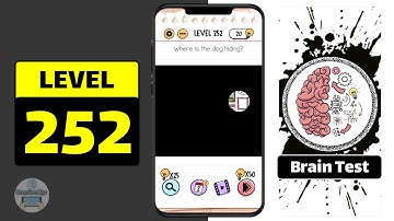 Brain Test Level 252 Walkthrough