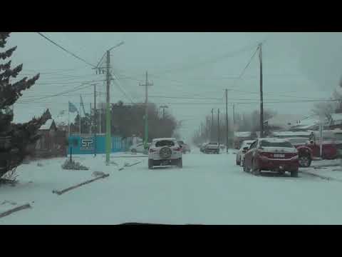 Nieve en Las Heras Santa Cruz (Film)