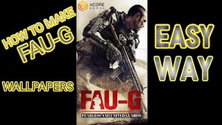 HOW TO MAKE FAU-G GAME WALLPAPERS IN ANDROID and mobile devices screenshot 5