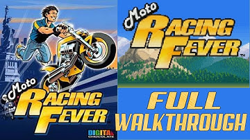Moto Racing Fever 2D JAVA GAME (Digital Chocolate 2005 year) FULL WALKTHROUGH